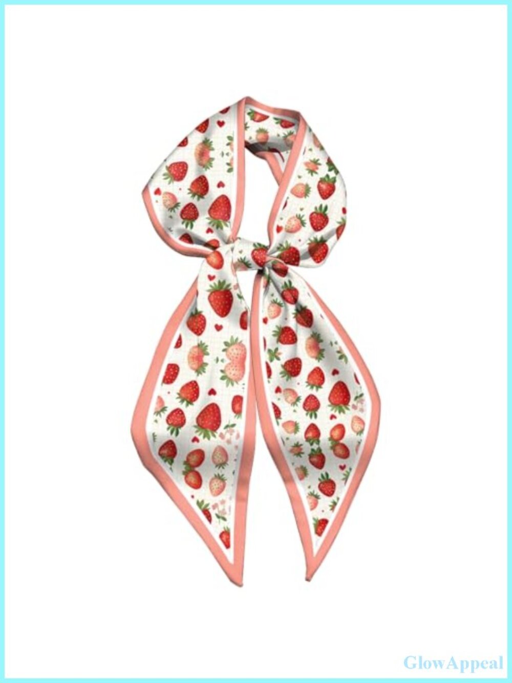 Women's Satin-Like Polyester Scarf - Long Hair Silk Feeling Neck Scarf